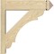 Ekena Millwork Olympic Rough Sawn Arts and Crafts Outlooker, Douglas Fir, 6"W x 22"D x 22"H OUT06X22X22OLY03RDF - alternate 3